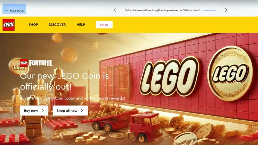 LEGO web stranica hakirana radi promocije kripto prevare-Kiber.ba