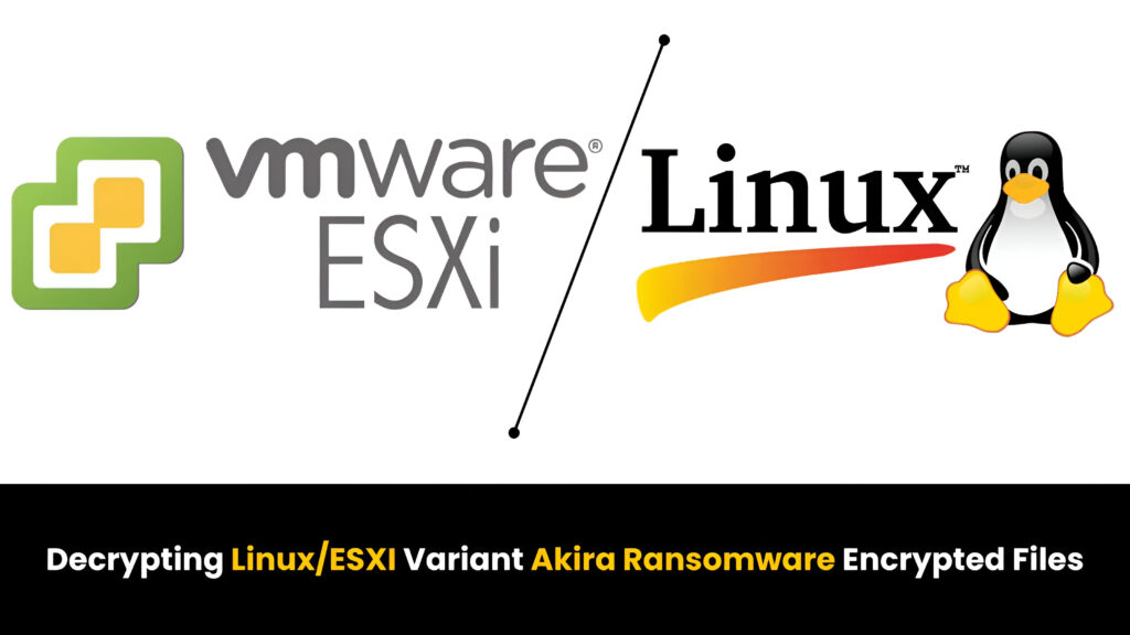 Dešifrovanje Linux/ESXi Akira Ransomware datoteka bez plaćanja Ransomware-a-Kiber.ba