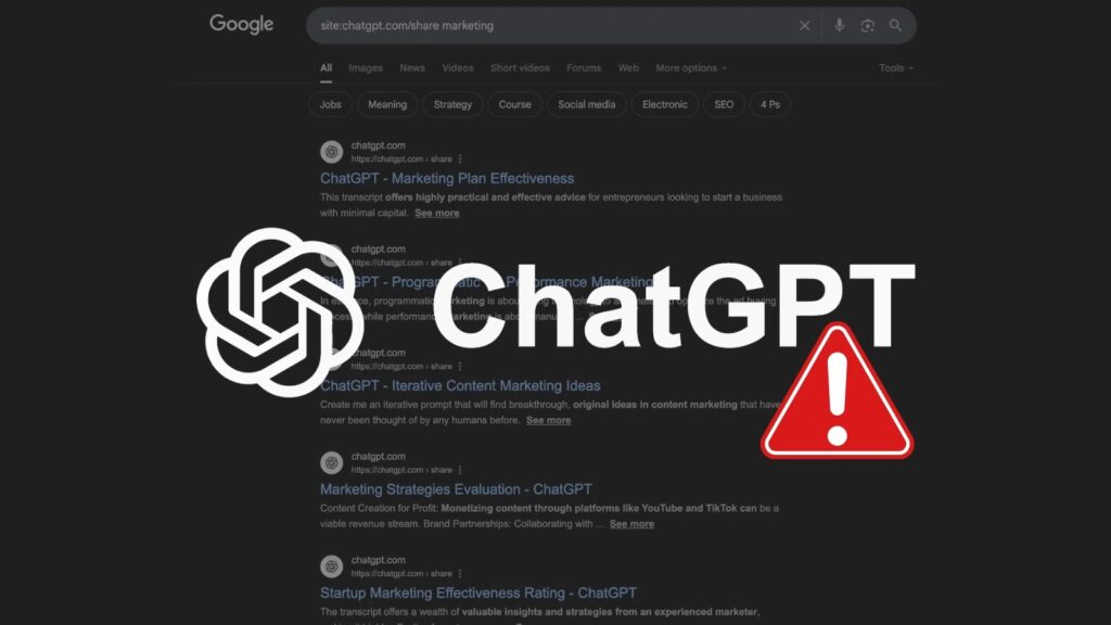 Pretraživači indeksiraju ChatGPT razgovore! – Evo našeg OSINT istraživanja-Kiber.ba
